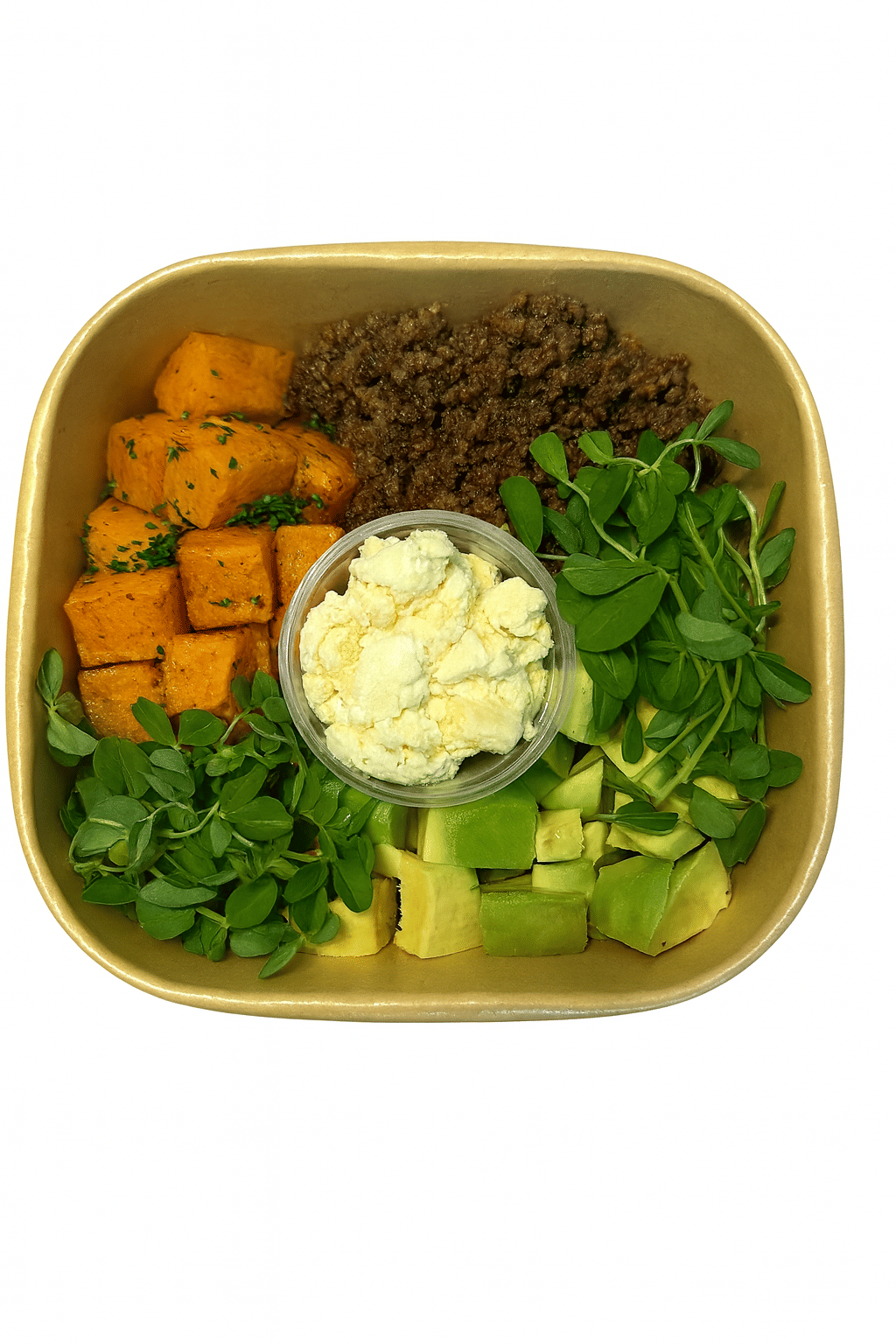 Hot Honey Beef Salad Bowl