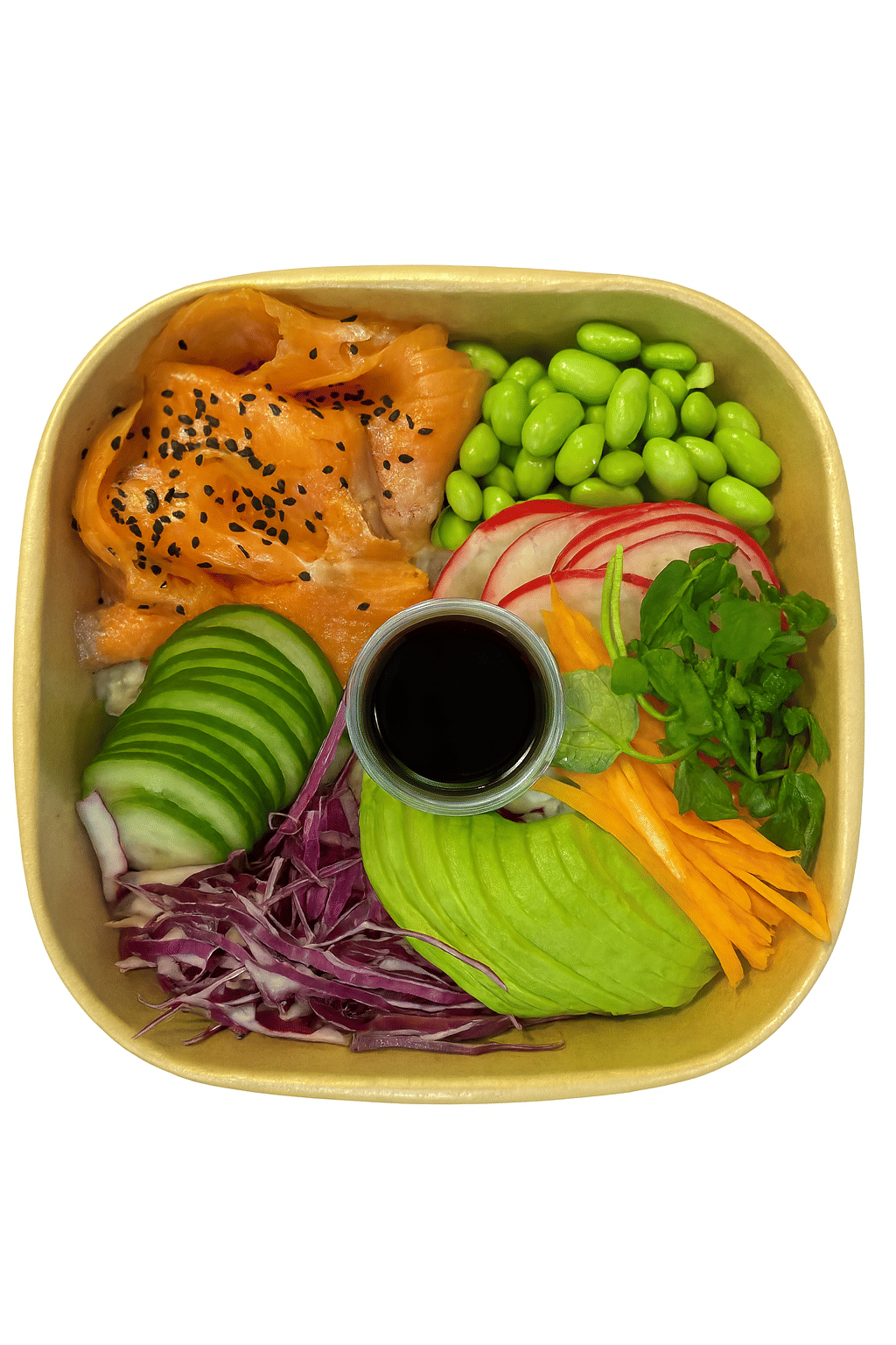 Smoked Salmon Poke Bowl