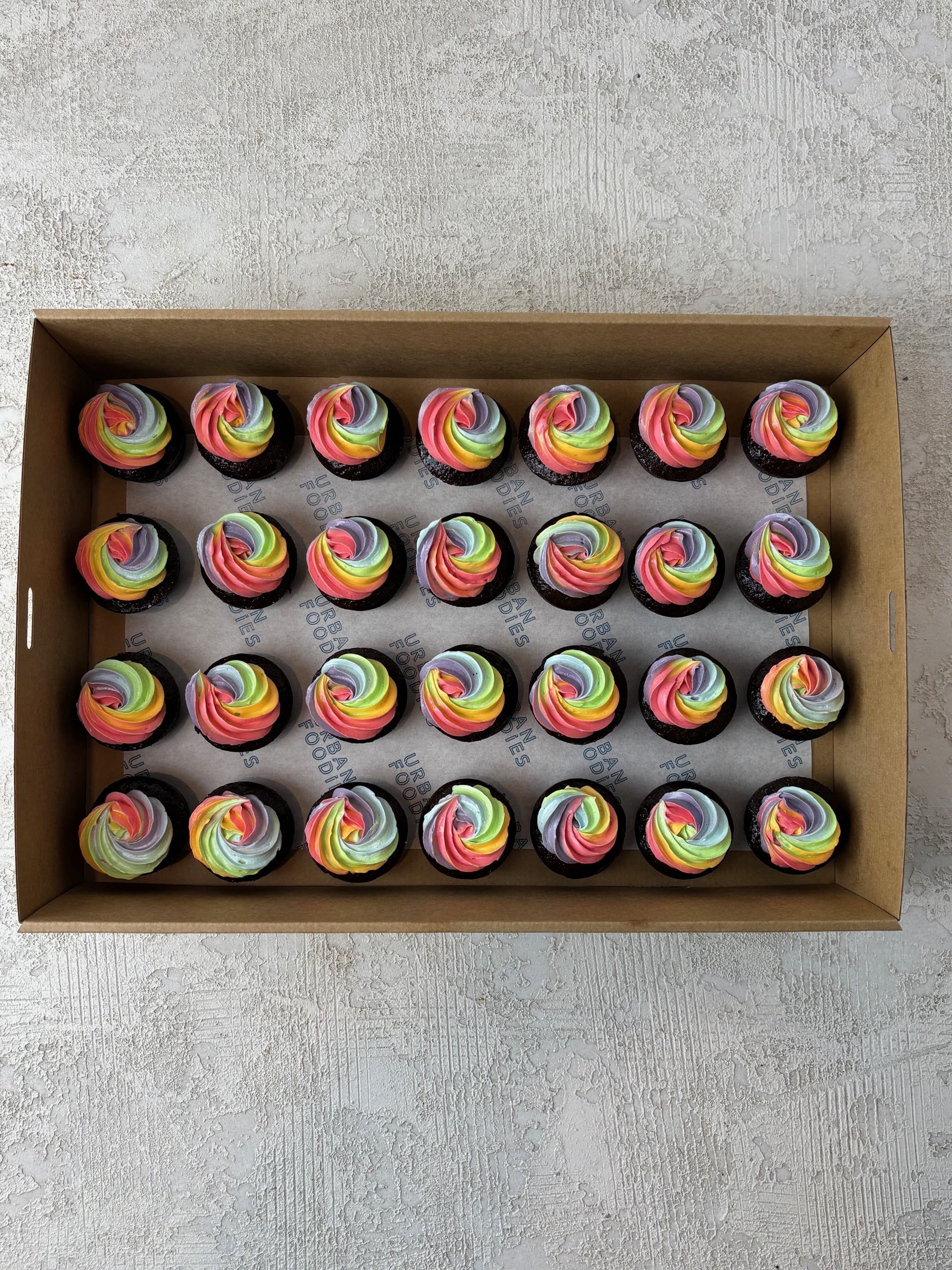 Rainbow Cupcake