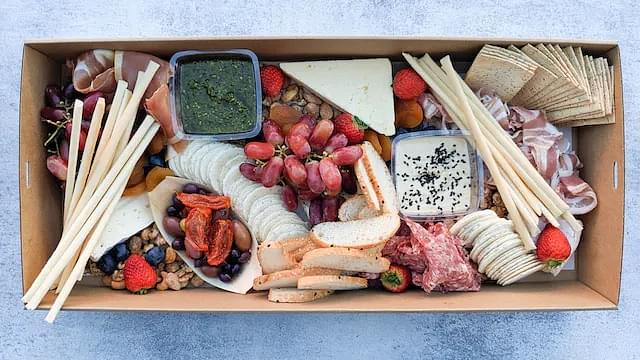 Large Cheese & Charcuterie Box