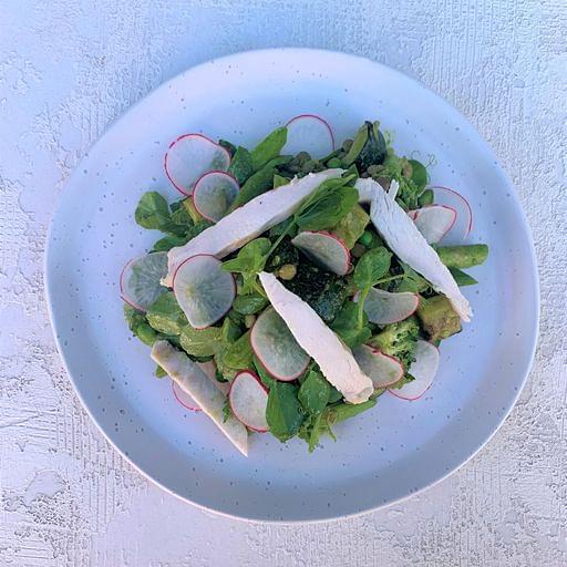 Green Chicken Superfood Salad
