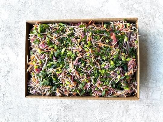 Kimchi Soba Noodle Salad