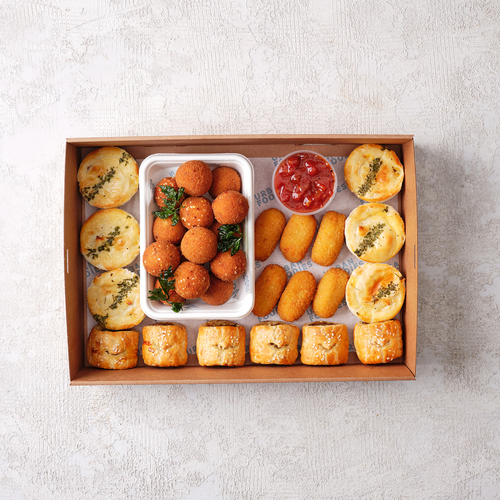 Mixed Hot Finger Food Box