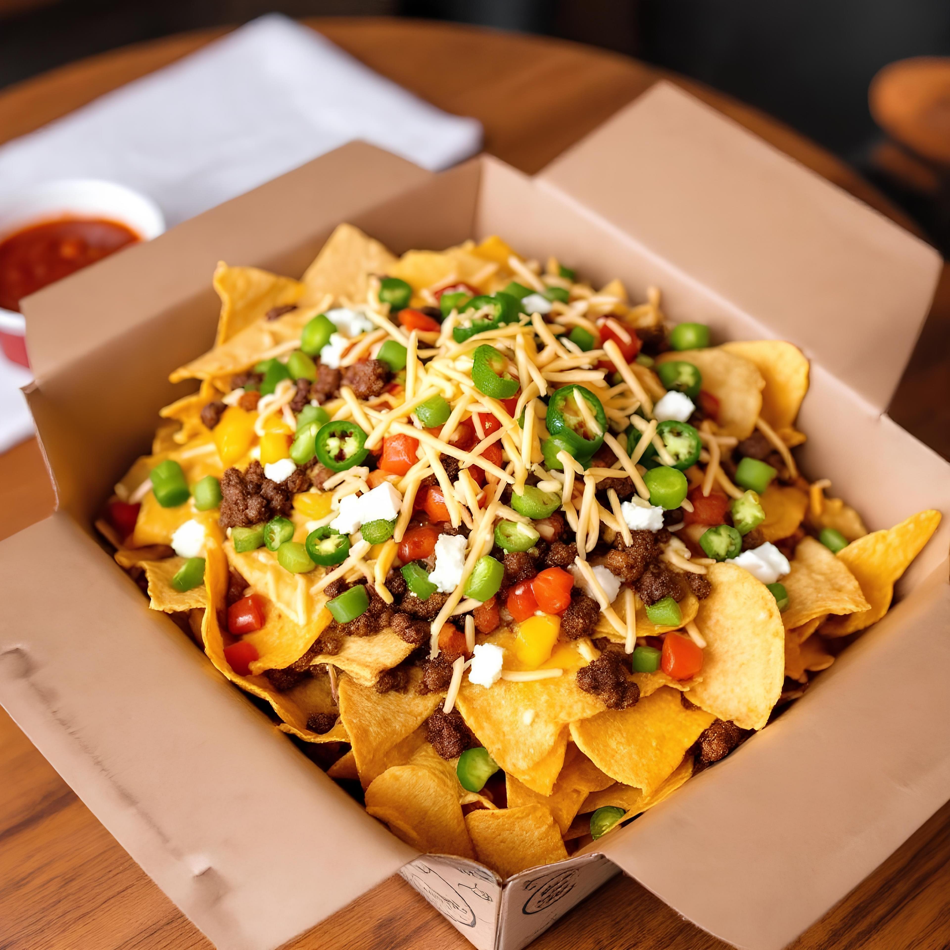 Ground Beef Nachos Bowl