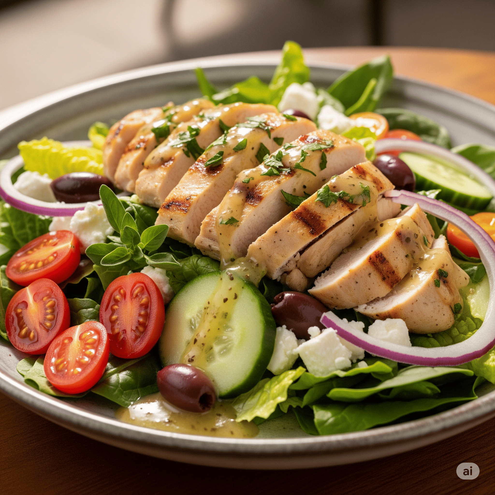 Mediterranean Chicken Salad