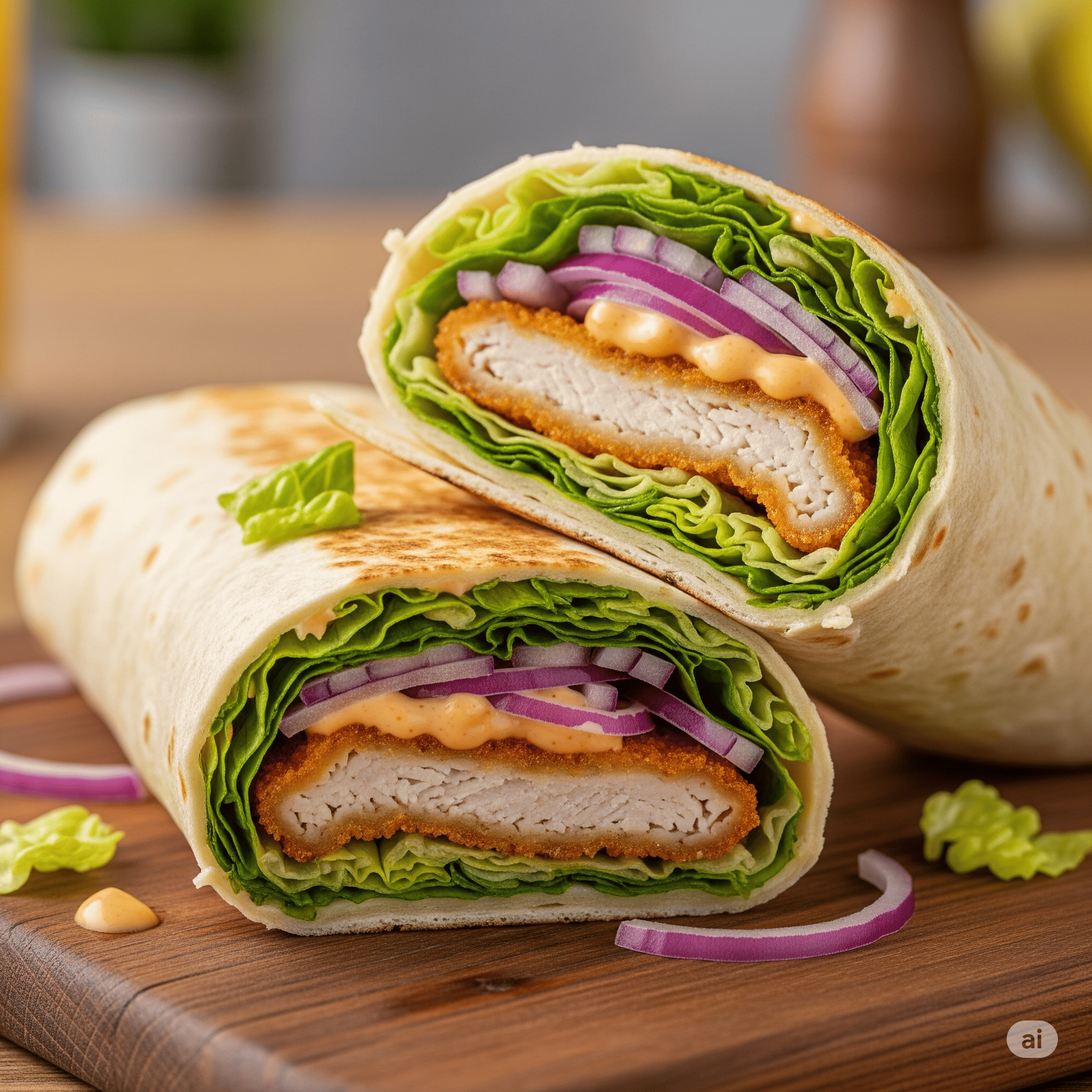 Large Gourmet Tortilla Wraps