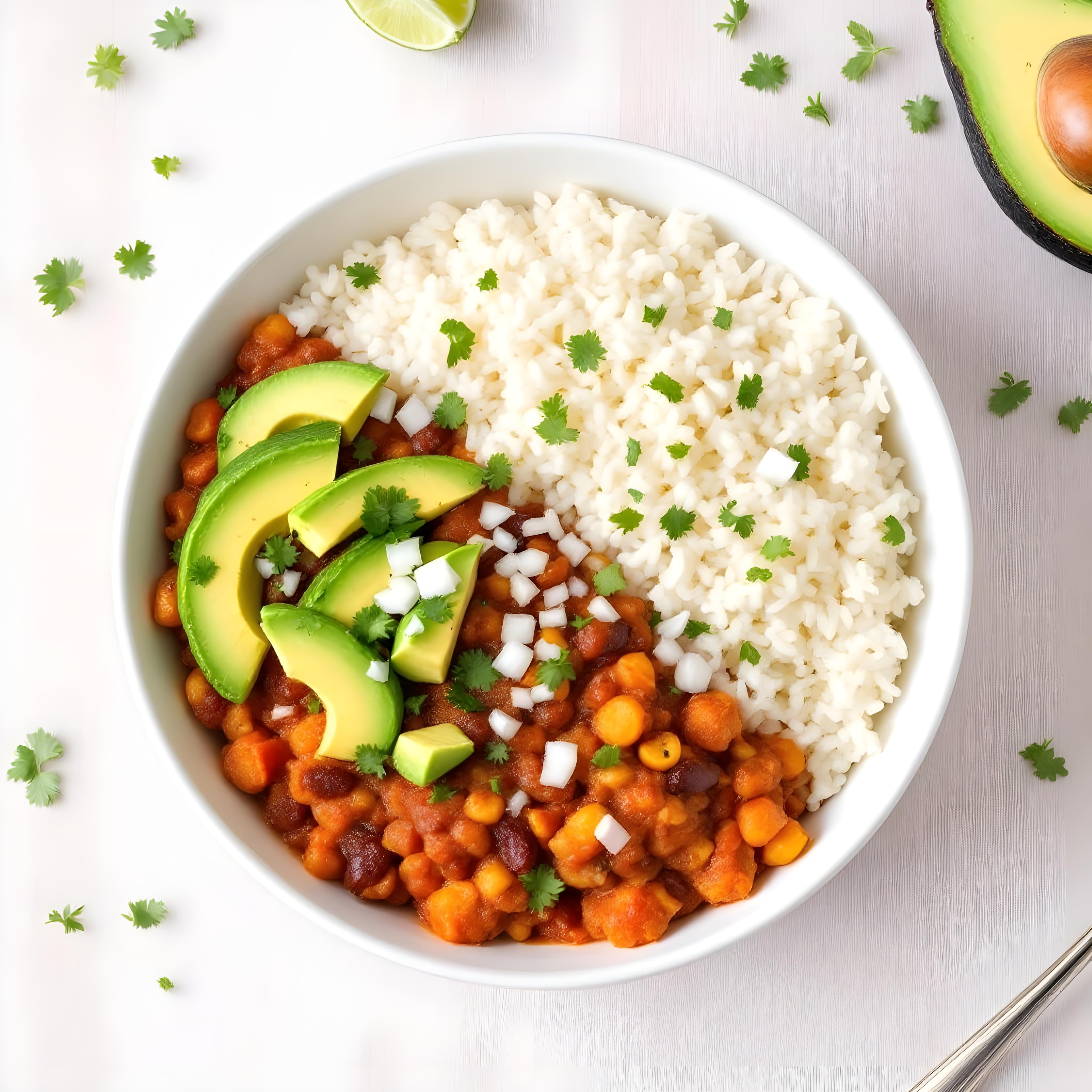 Vegetarian & Vegan Rice Bowl