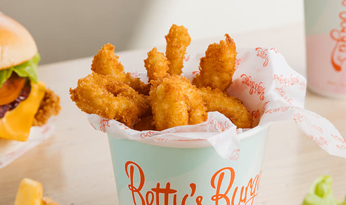 Panko Crumbed Calamari Bucket