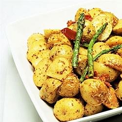 Roast Chat Potato Platter