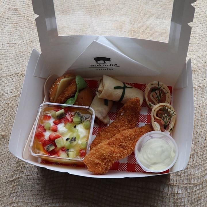 White Savoury Lunch Box