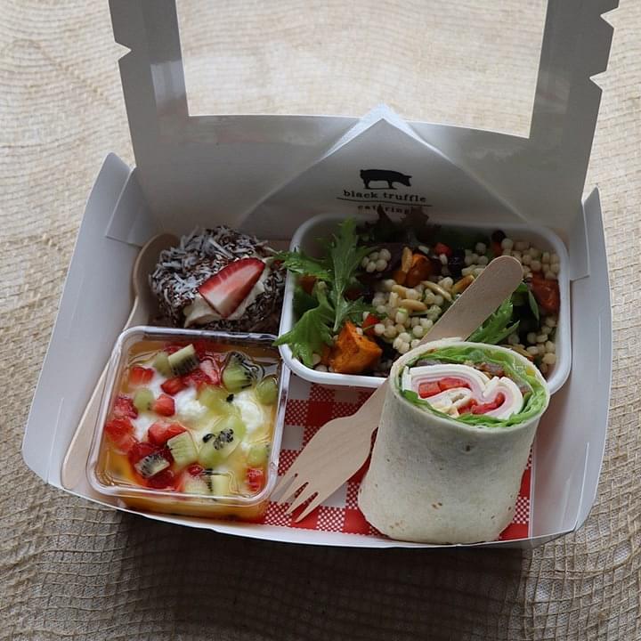 White Savoury Lunch Box image 1