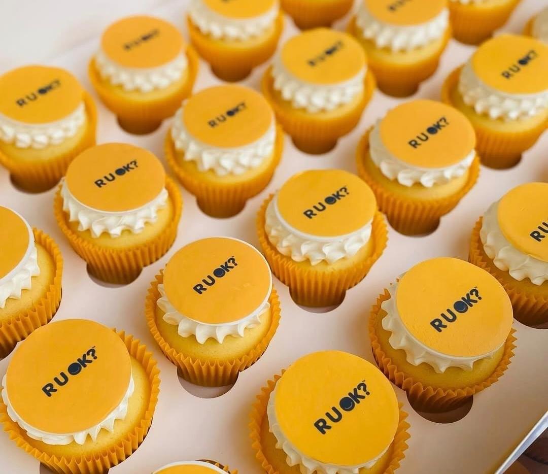 R U OK? Day Cupcakes