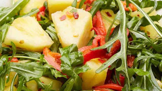 Chilli Pineapple, Capsicum & Roquette Salad