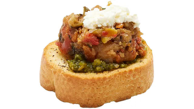 Mini Mediterranean Bruschetta