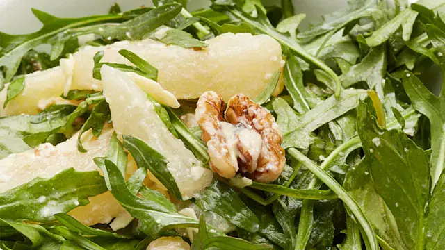 Pear, Parmesan, Walnut & Roquette Leaf Salad