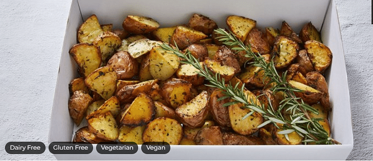 Roast Potatoes with Garlic & Rosemary