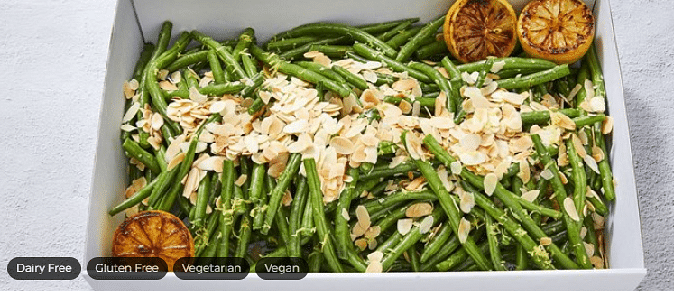 Citrus Green Beans with Toasted Almonds