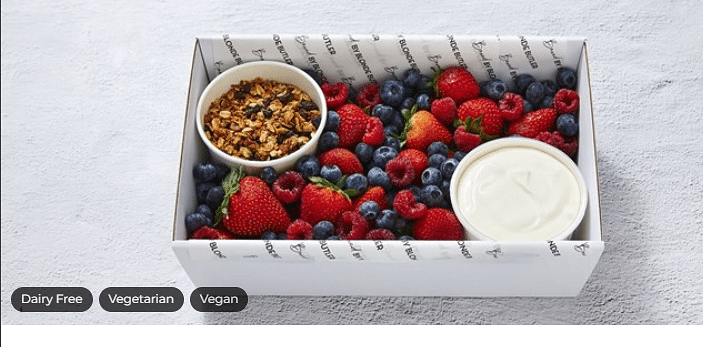 DIY Vegan Yoghurt & Berry Box