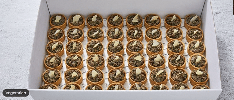 Mushroom & White Truffle Tarts