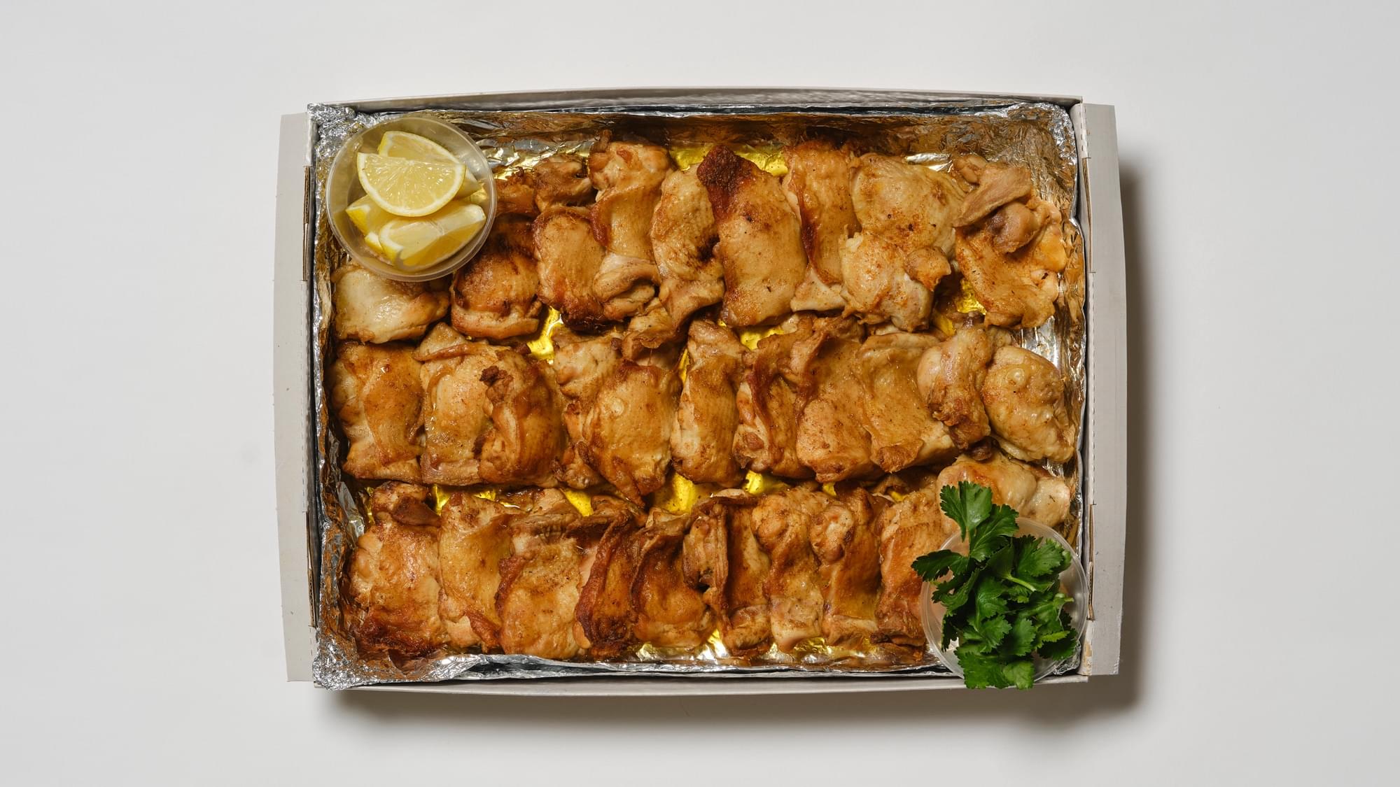 Warm Roast Chicken Thighs 