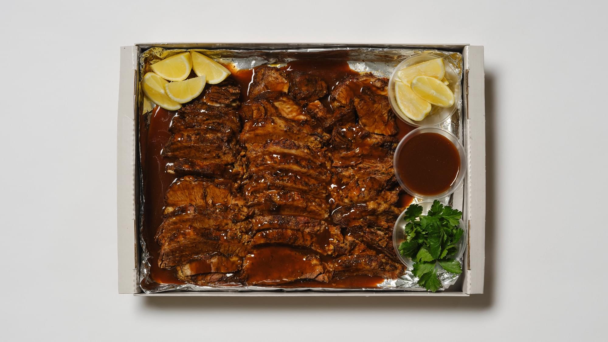 Warm Texan Style Beef Brisket