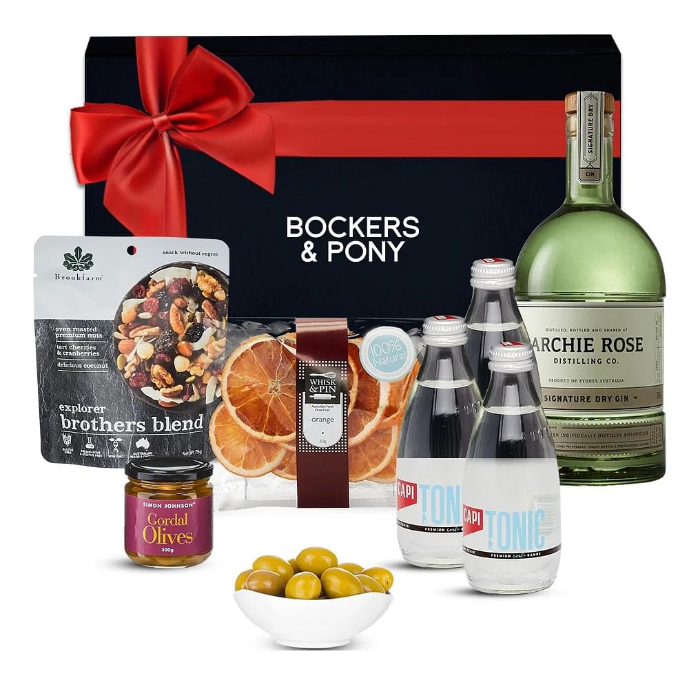 Gin Lovers Gift Hamper And Archie Rose Signature Dry Gin