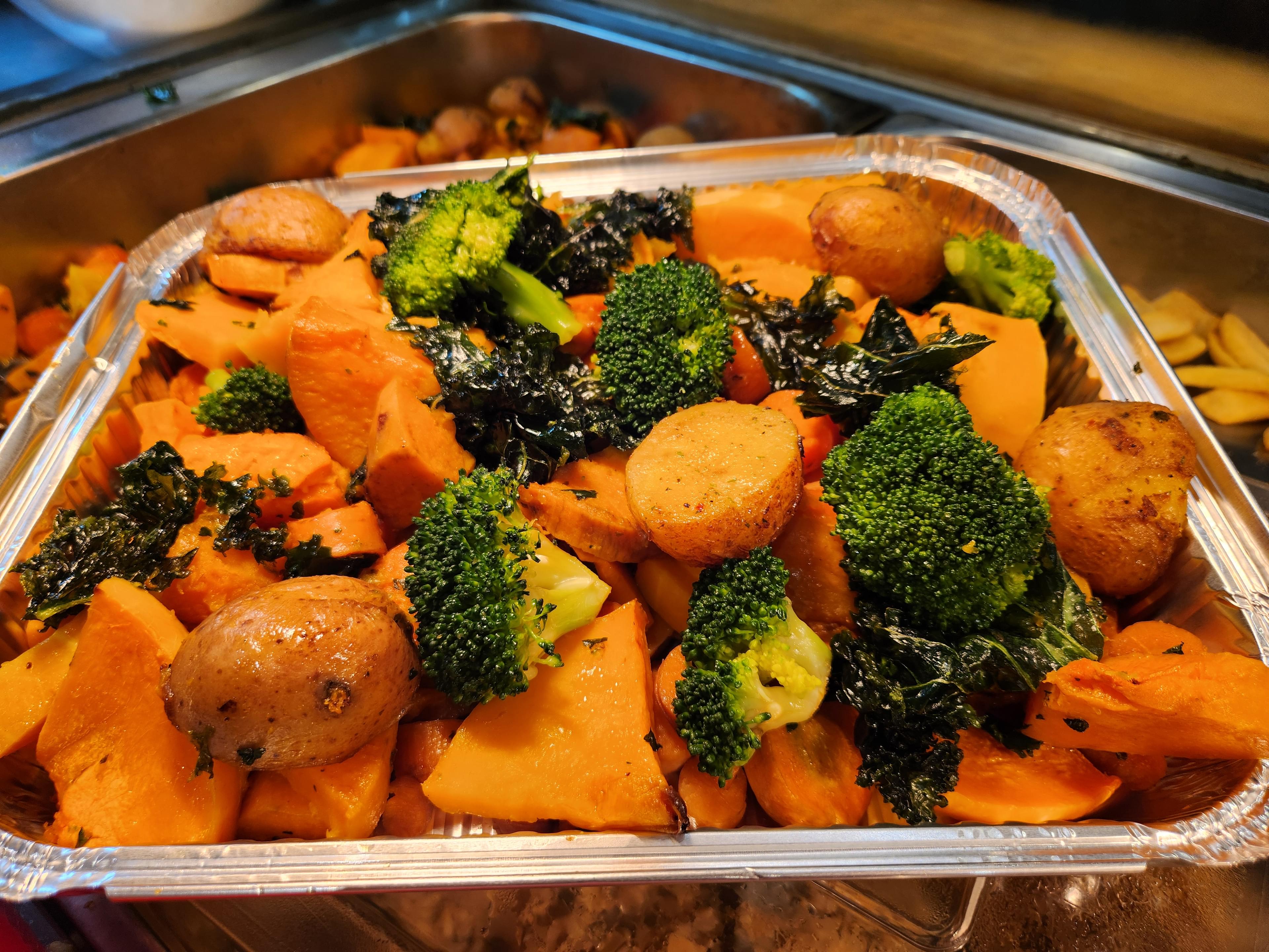 Tray of Roasted Vegetables