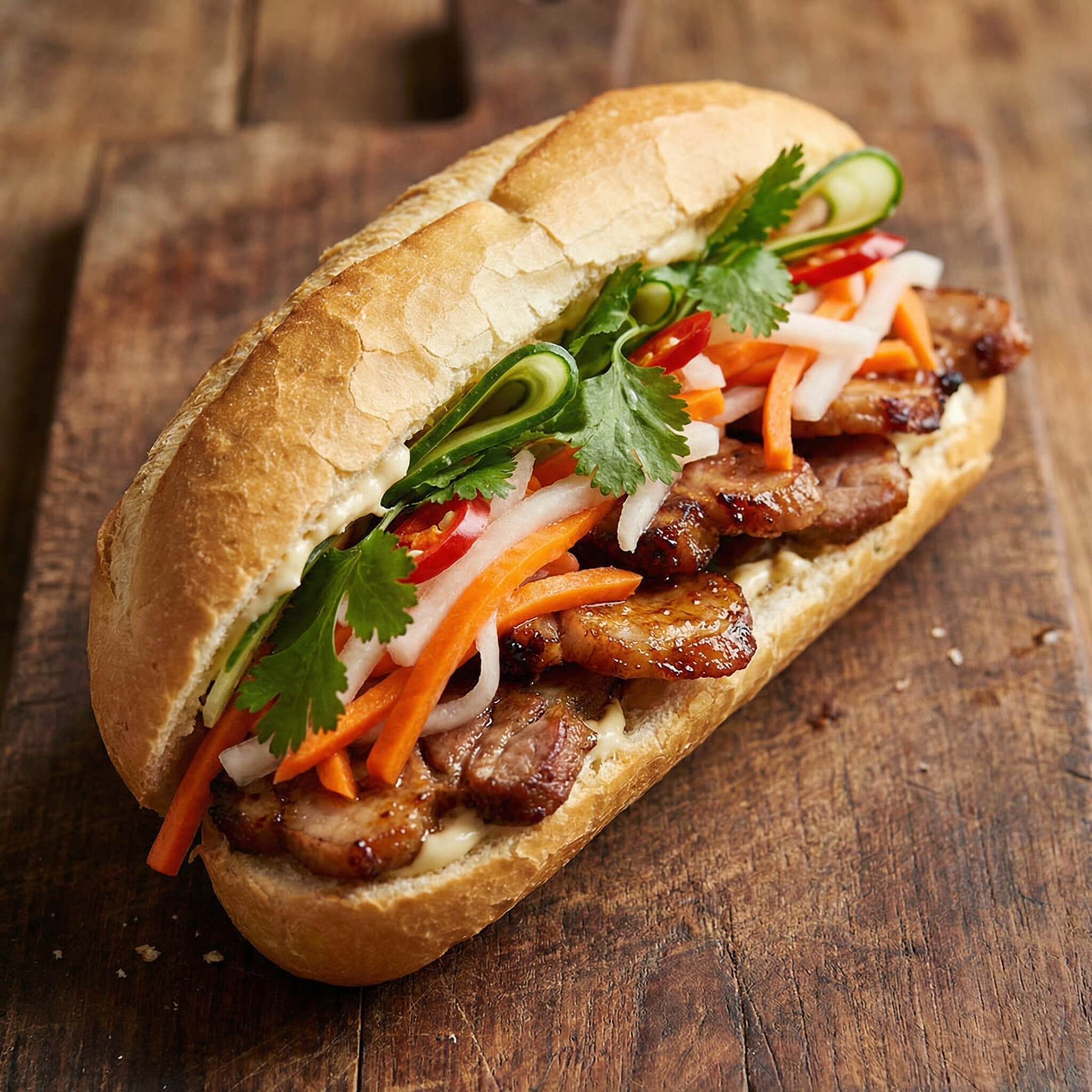Vietnamese Baguette (Banh Mi)