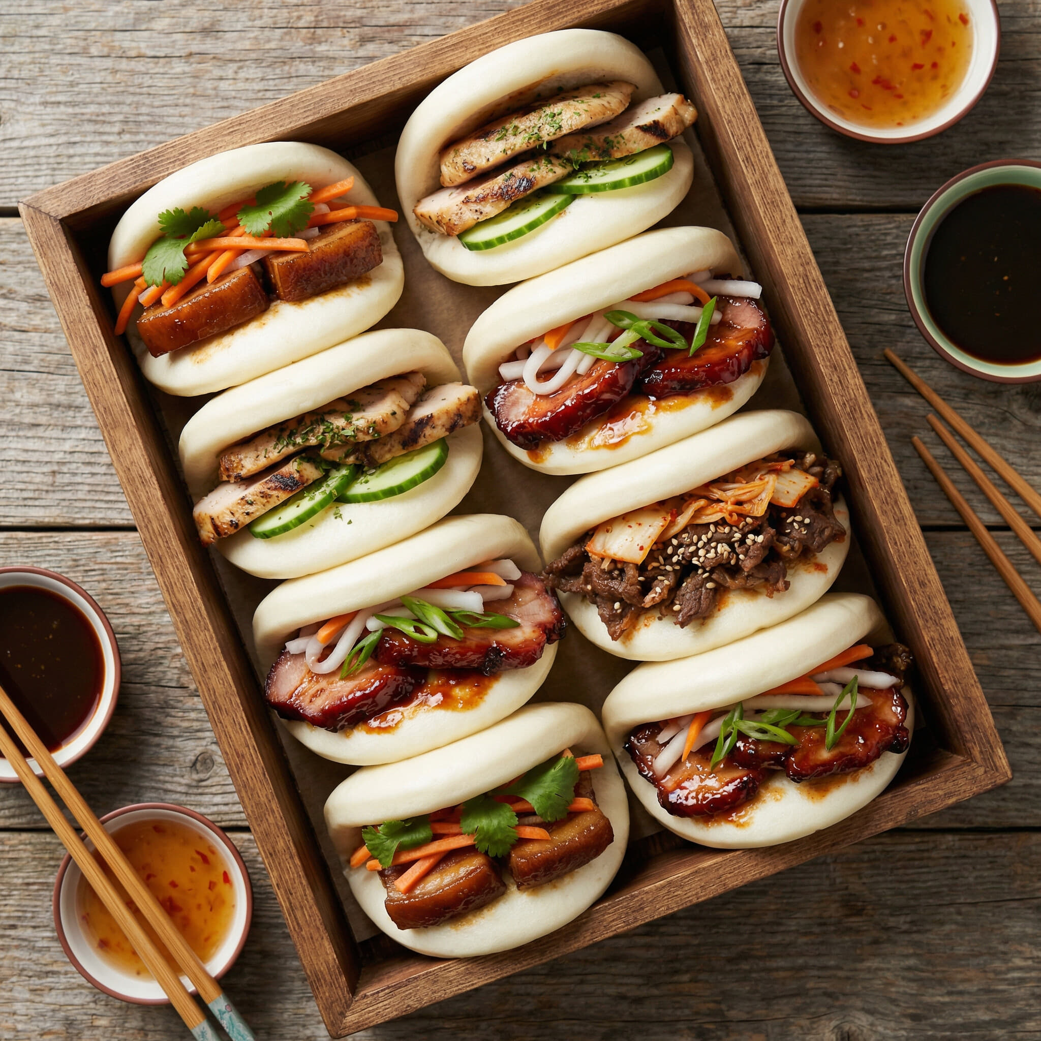 Assorted Bao Slider