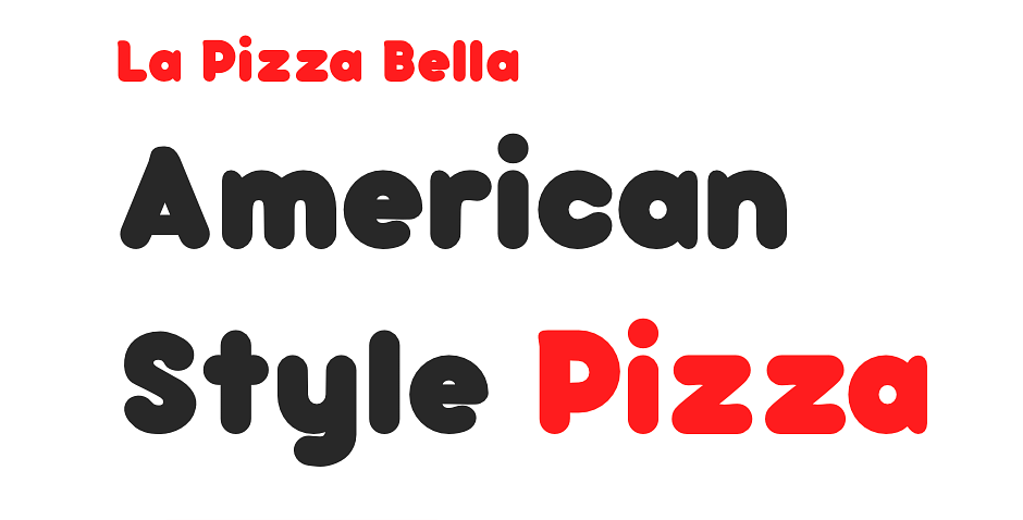 Logo for La Pizza Bella