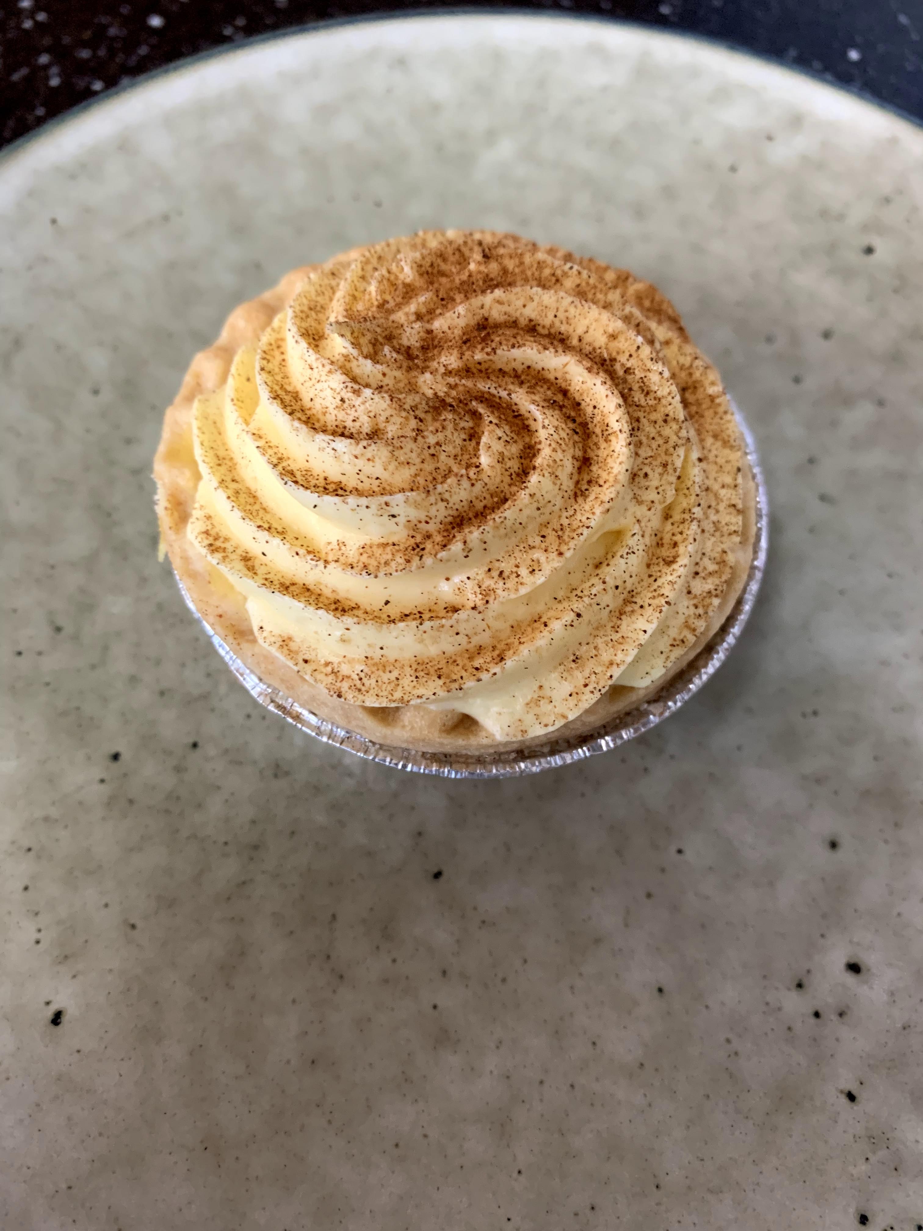 Cocktail Apple Custard Tart