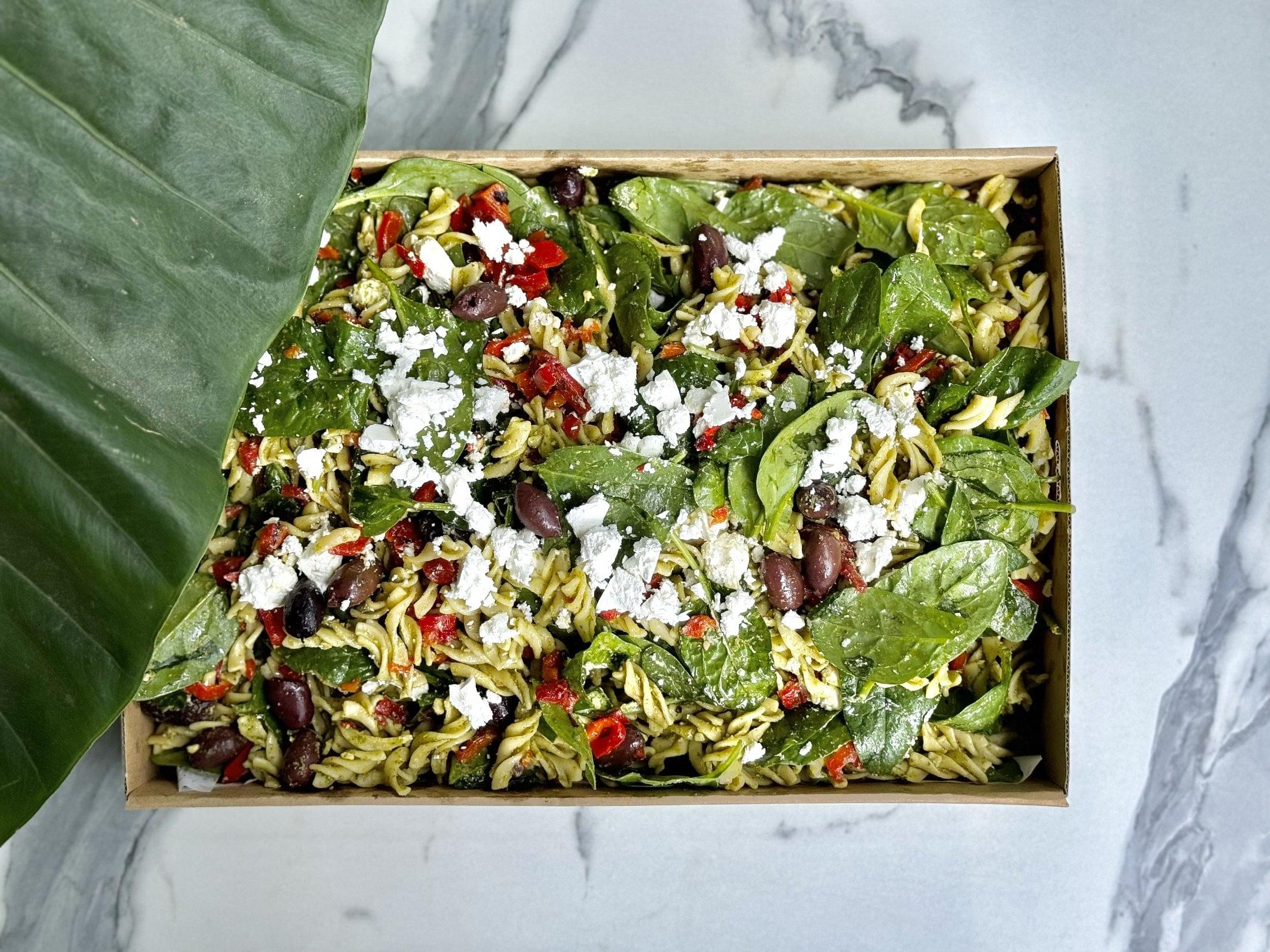 Italian Pesto Pasta Salad