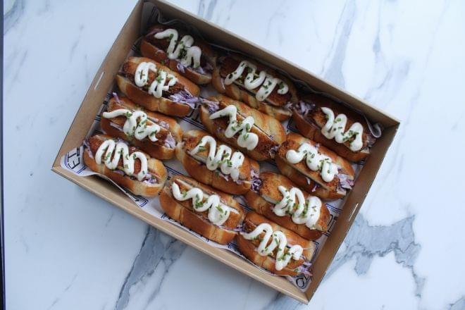 Petit Chicken Schnitzel Rolls Box