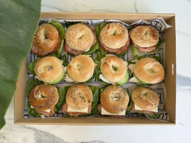 Mini Mixed Bagel Box