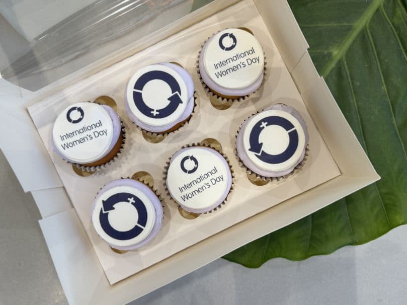 International Women's Day Cupcakes