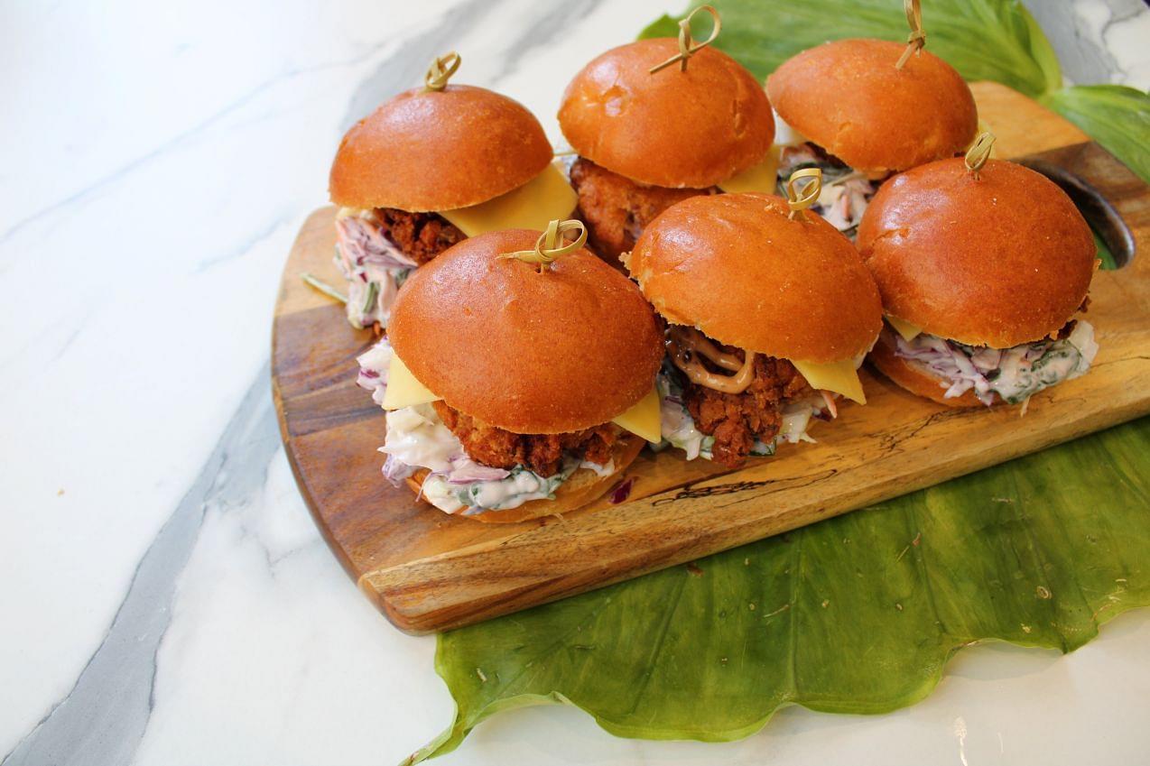 Mini Buttermilk Chicken Burgers