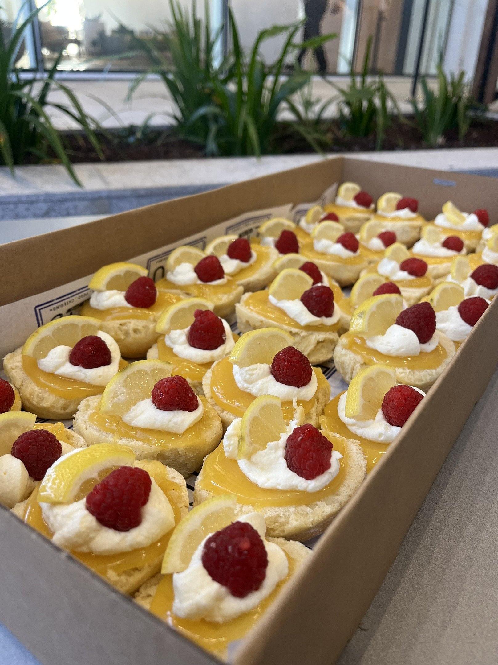 Lemon Curd & Whipped Cream Scones Box