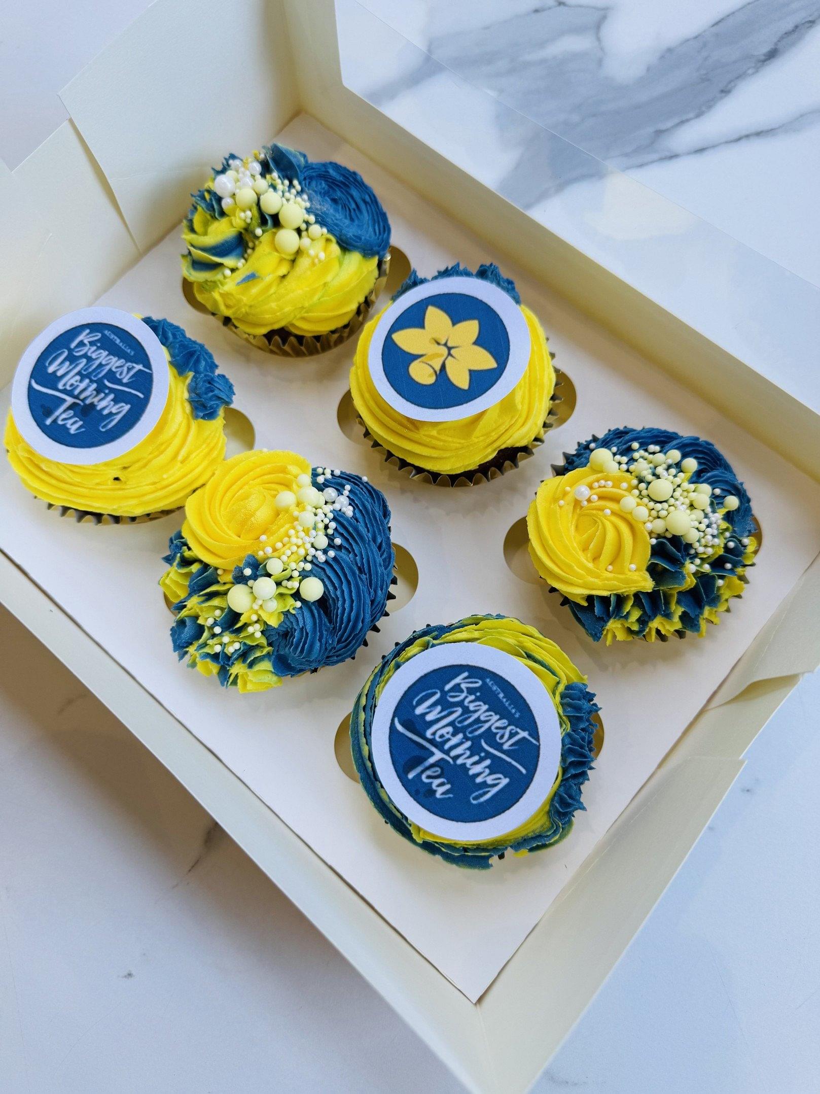 Yellow Themed Cupcakes