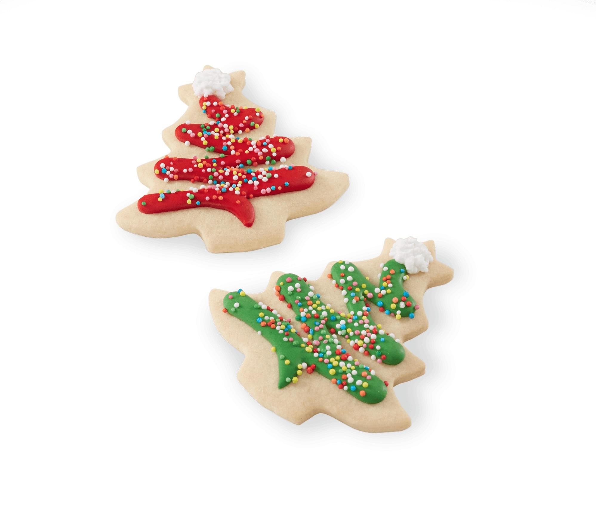 Xmas Tree Themed Cookie