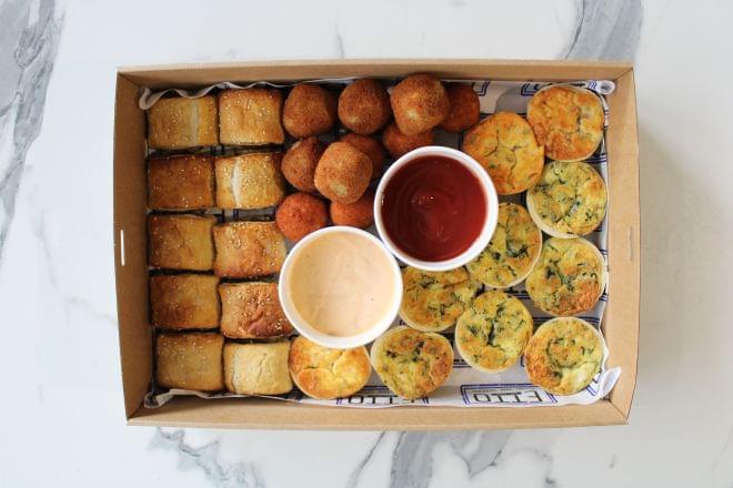 Hot Finger Food Grazing Box
