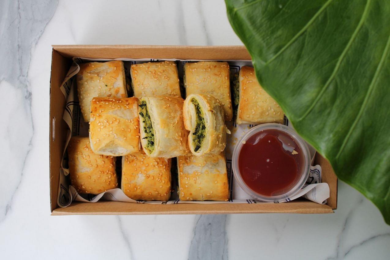 Mini Spinach & Feta Roll