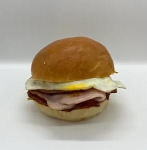 Bacon and Egg Roll with BBQ Sauce