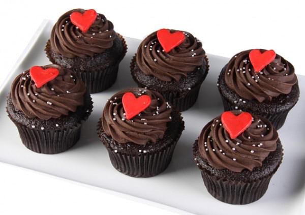 Valentine's Cupcakes – Chocolate