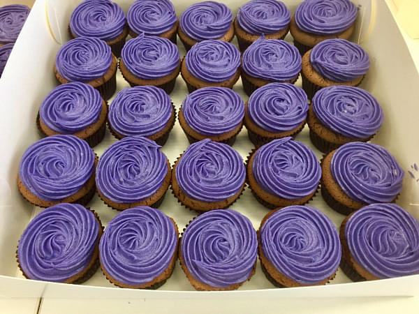 Cupcakes - Purple Icing