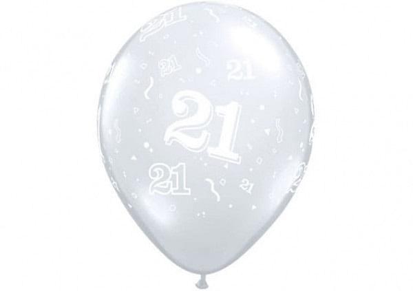Qualatex Number Balloon ’21’