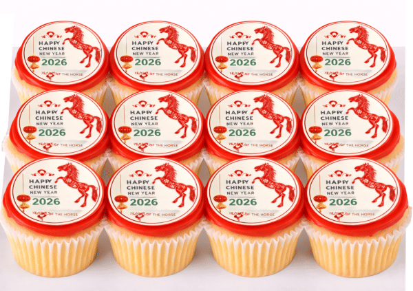 Chinese New Year Cupcakes - 4cm