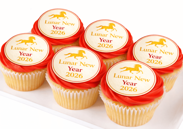 Lunar New Year Cupcakes - 7cm