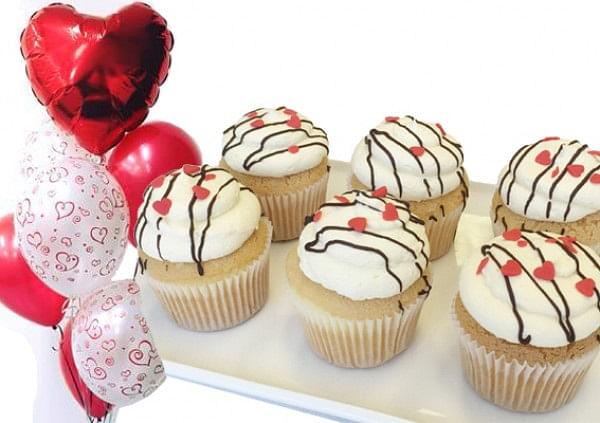 Valentine's Cupcakes - Package Deal - vanilla