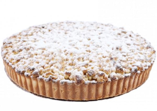 Large Apple Crumble Tart