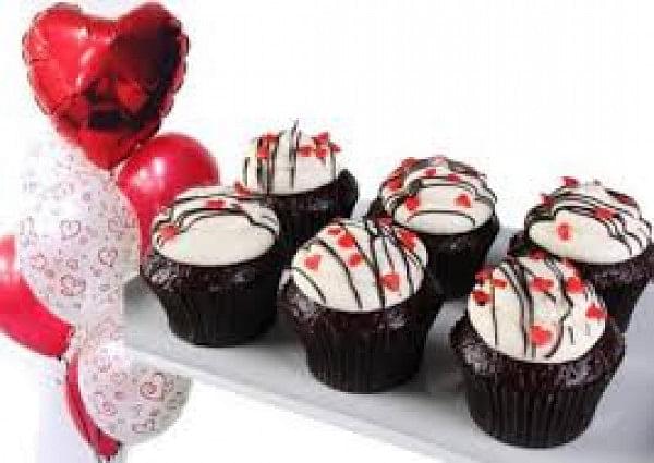 Valentine's Cupcakes - Package Deal - red velvet